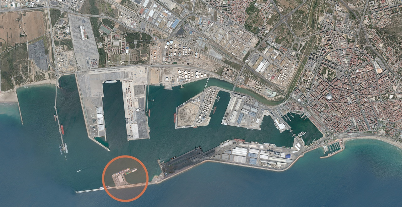 DEUP del Puerto Tarragona se amplía con el Muelle de Baleares