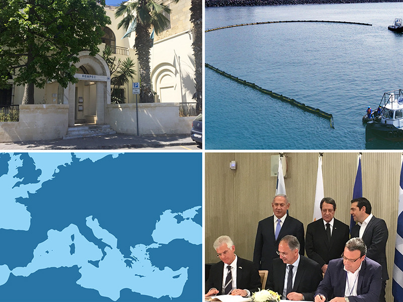 OMI   Plan de contingencia   Cyprus, Greece and Israel sign pollution contingency plan small