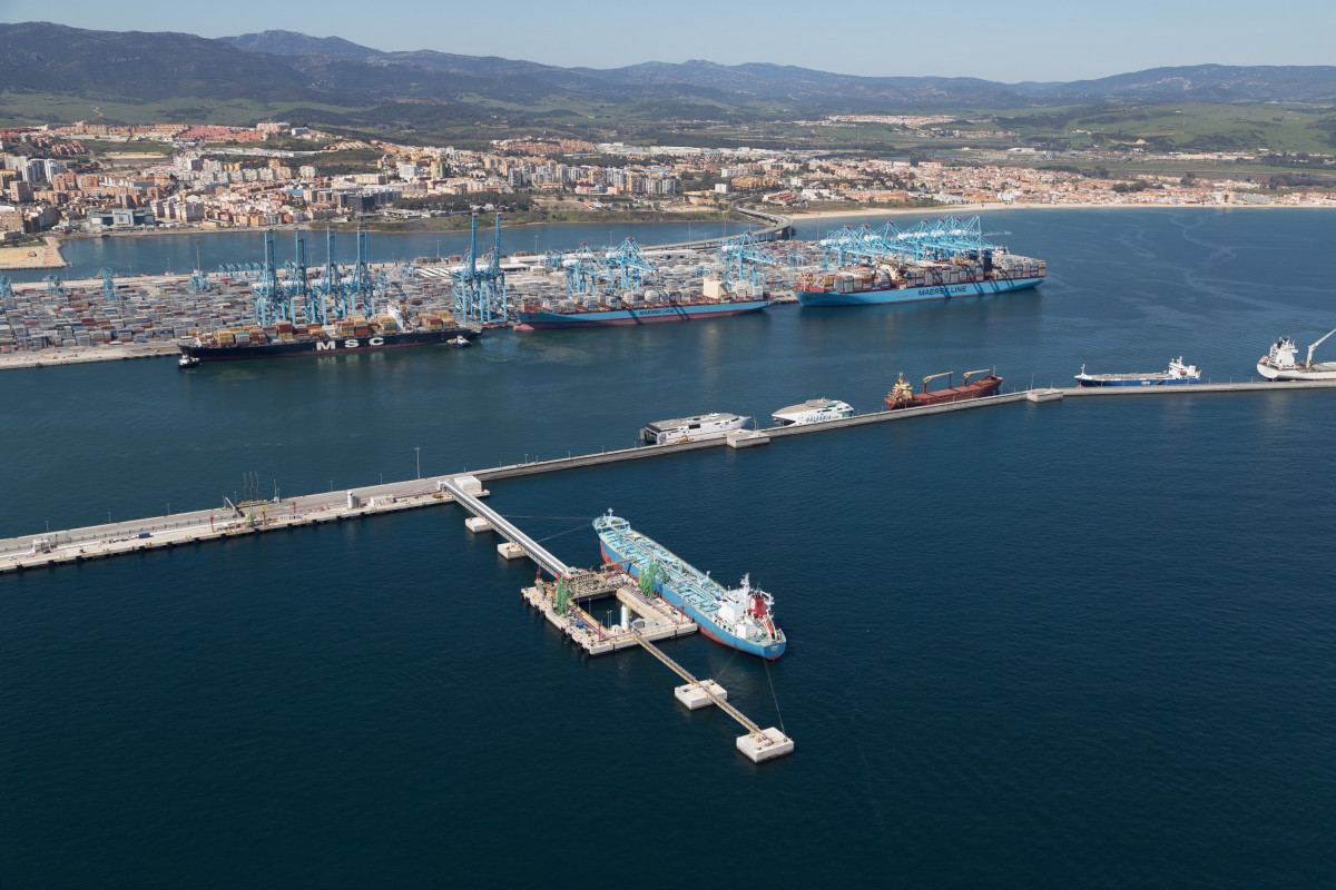 Puerto Algeciras. Terminales Vopak+Apmt