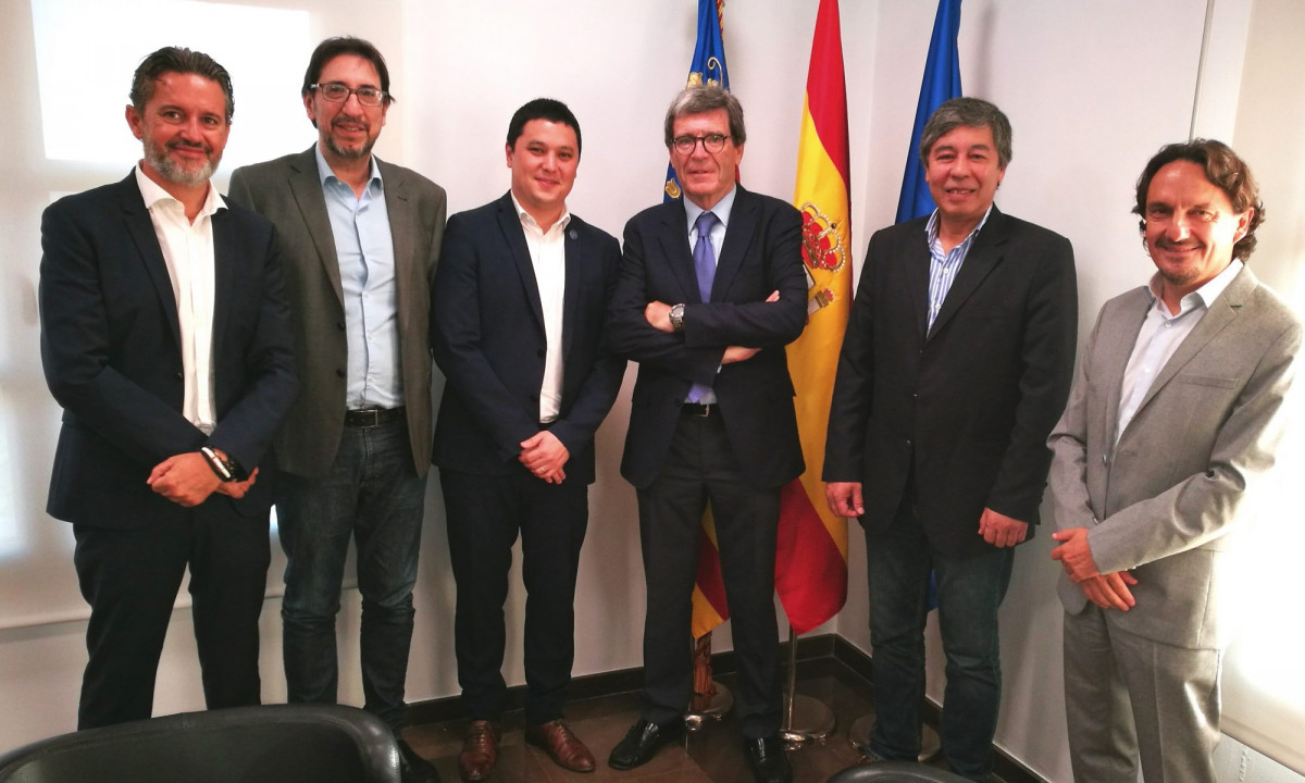 Valenciaport   Visita a presidente directivos puertos argentina
