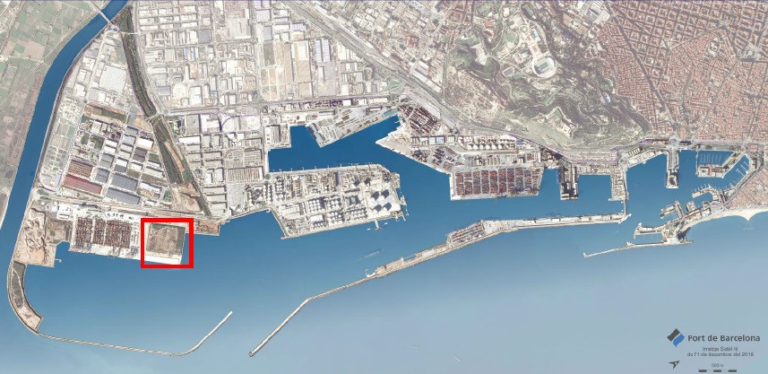 Port de Barcelona   Plano ampliaciu00f3n Best