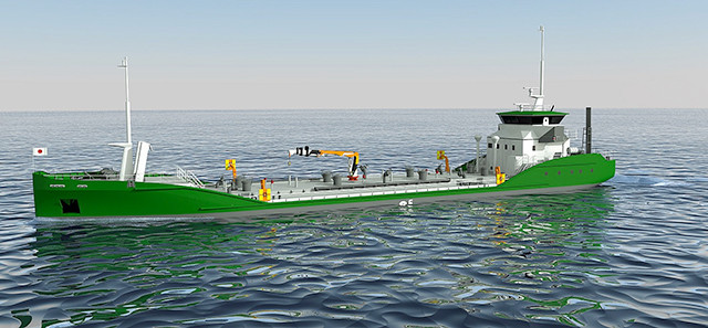 Asahi Tanker   Barcaza   electrico
