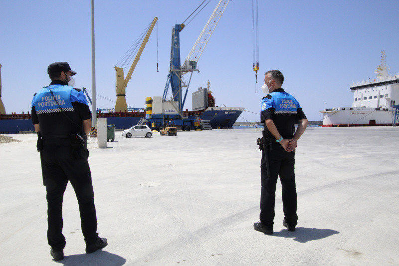 Puerto de Motril   policia portuaria