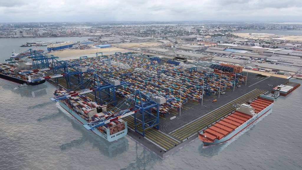 Port of Abdidjan   second container terminal