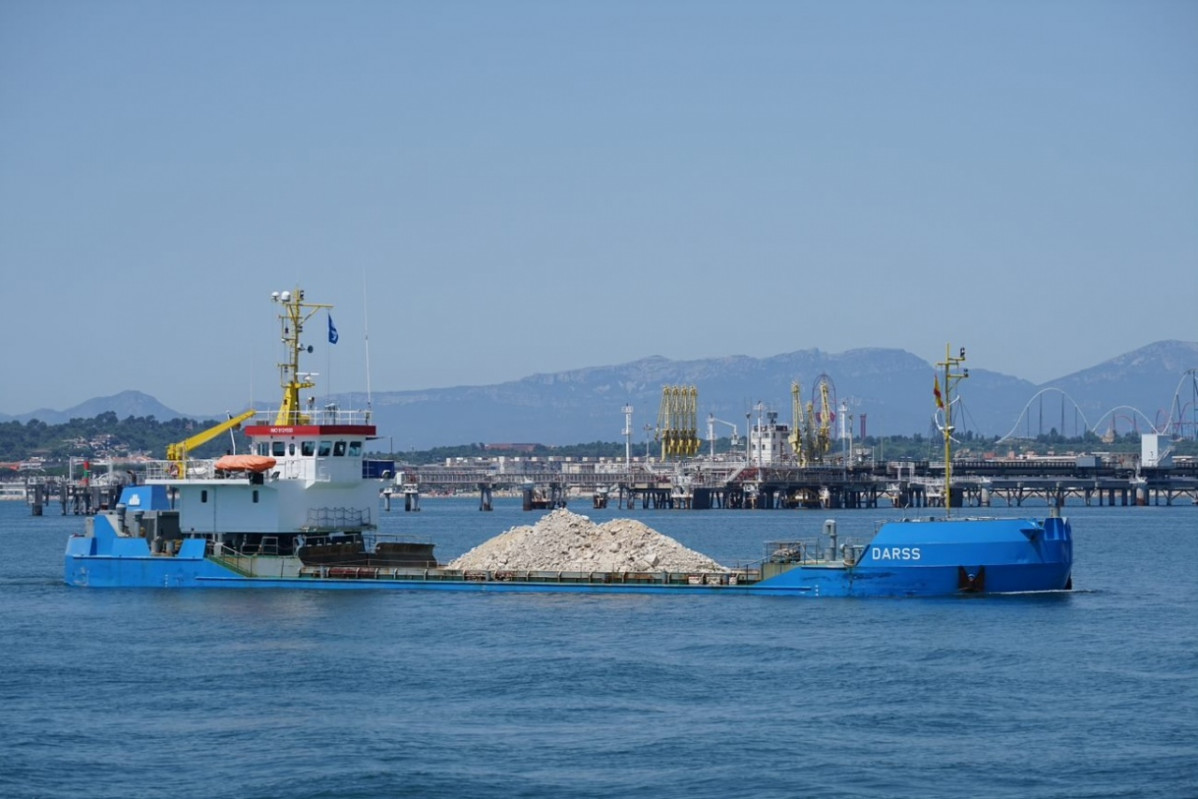 Port de Tarragona   Rellleno muelle baleares
