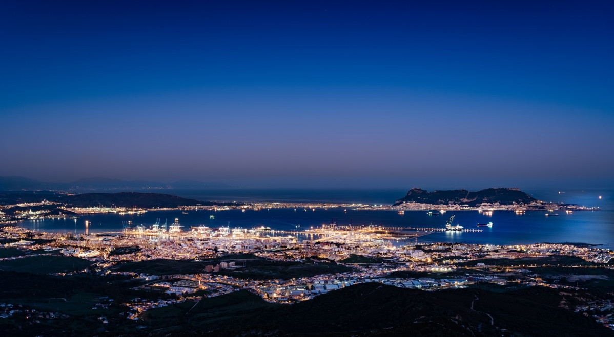 Puerto de Algeciras   Nocturna
