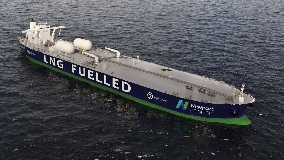 Lng fuelled   newport shipping