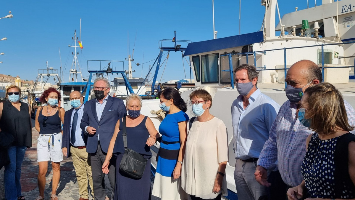 Visita de la directora general de Pesca de la CE al Puerto Pesquero de Almeria 1 1920x1080