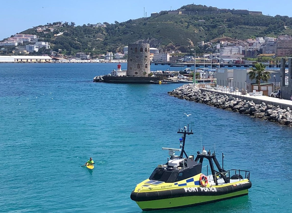 Puerto de Ceuta   detalle Port Police