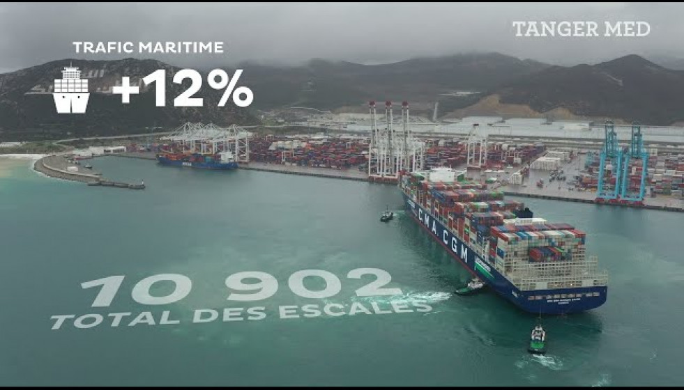 Tanger Med final figures port 2021 French