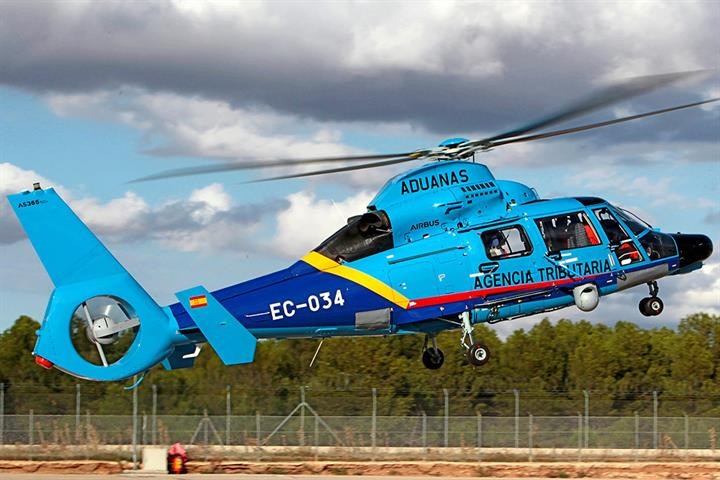 Vigilancia Aduanera   Helicóptero