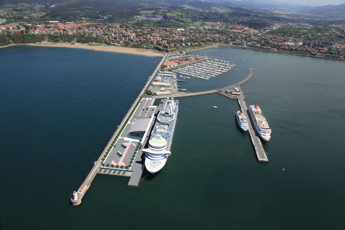 BilbaoportFotomontajenuevaterminalcruceros