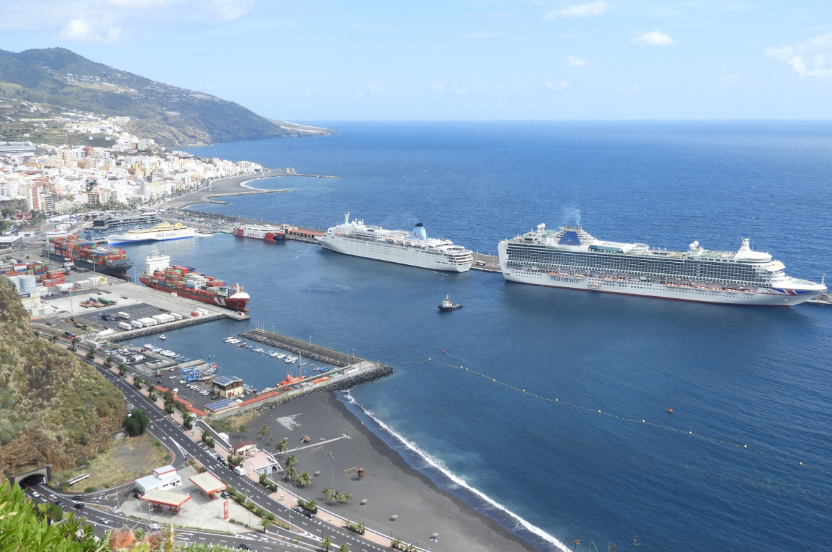 Puerto de La Palma   panoramica mar19
