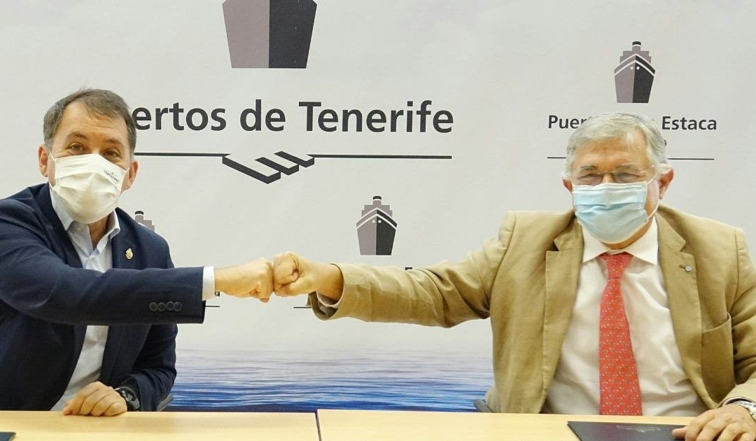 Puertos de Tenerife   Firma del convenio El Bloque Valleseco