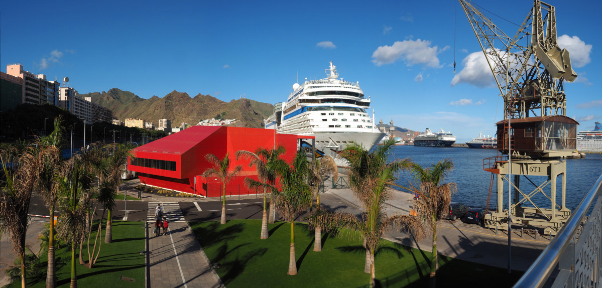 Cruise station port of Tenerife