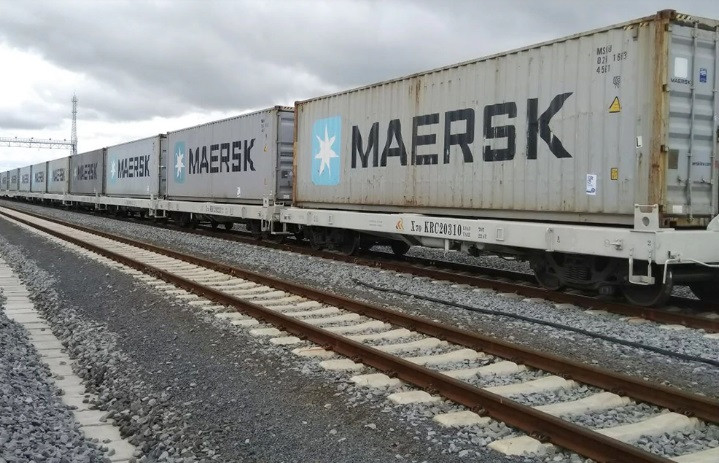 Maersk   Transporte ferroviario