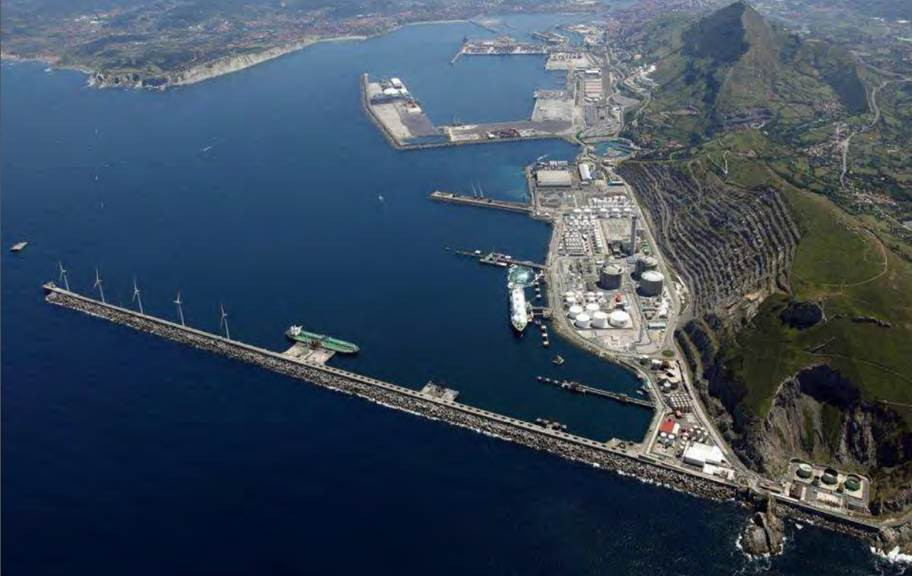 Puerto de Bilbao   Petronor   terminal marítima de punta lucero