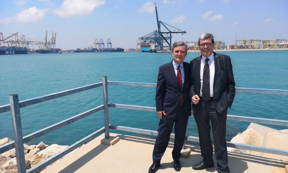 Valenciaport   Visita Secretario Estado Infraestructuras Pedro Saura