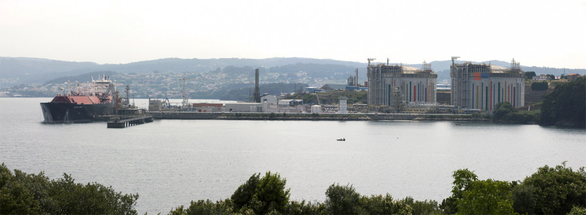 Reganosa   Ferrol   panoramica de la terminal