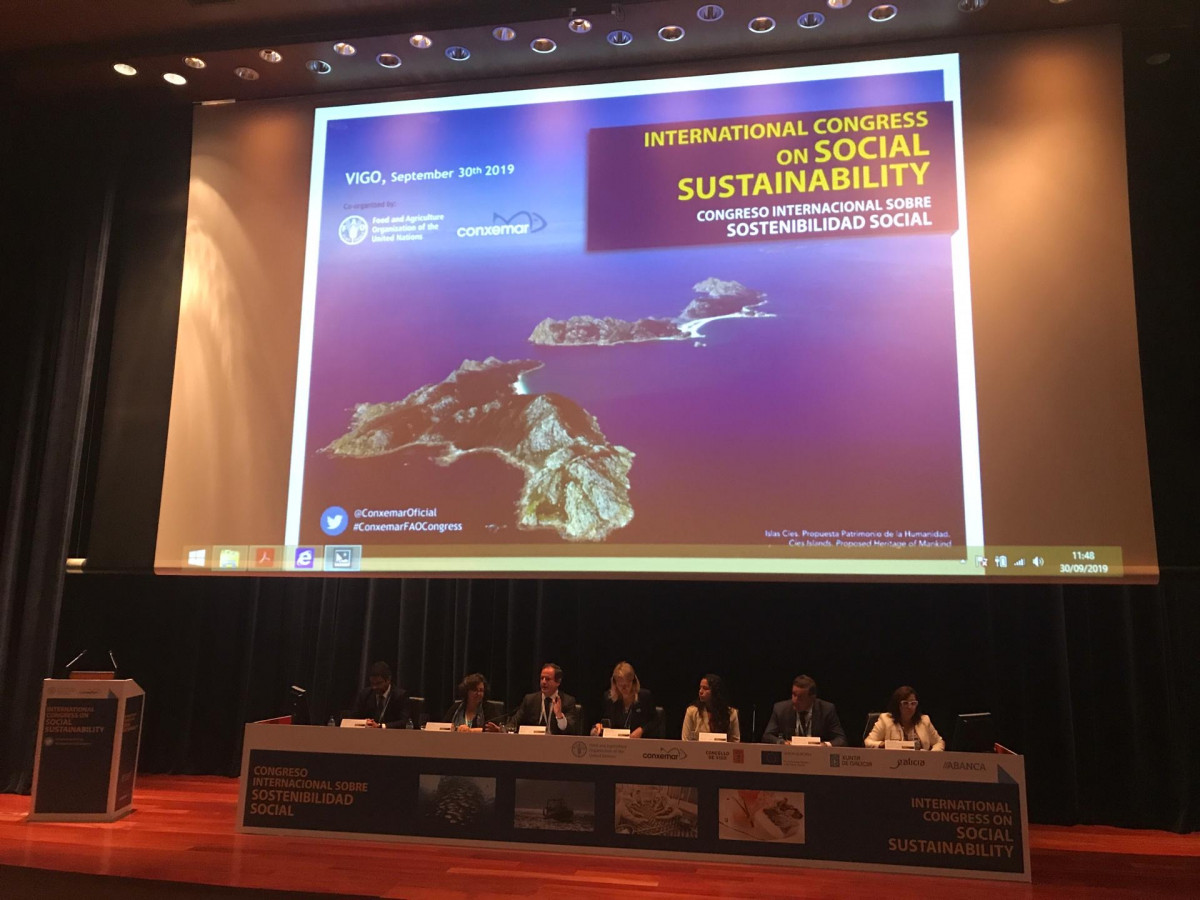 30.09.2019. Javier Garat, secretario general Cepesca en Sesiou0301n II Congreso FAO Conxemar 2019