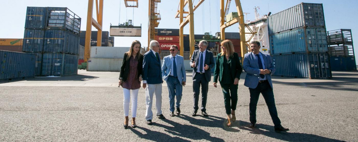 Puerto de Huelva   visita viceconsejero