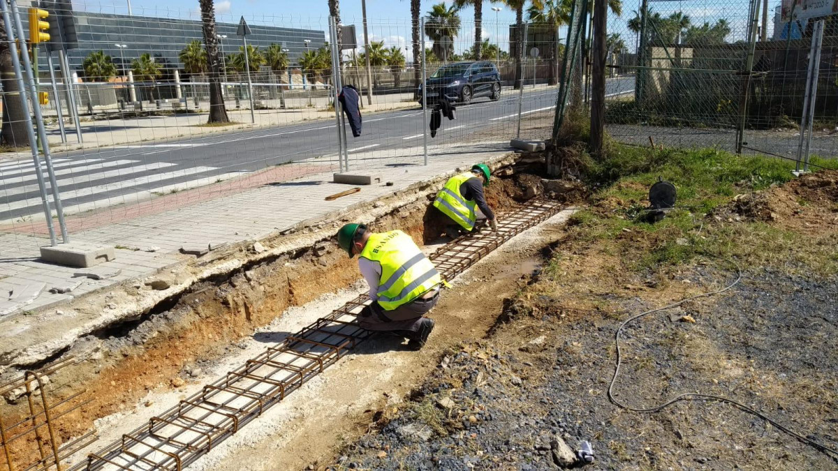 Puerto de Huelva   Obras