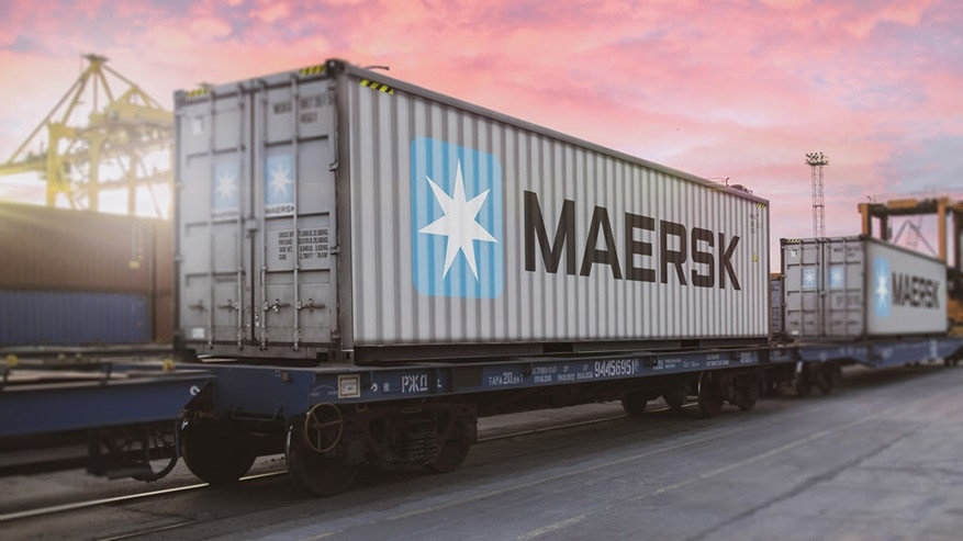 Maersk   Tren Asia   San Petersburgo