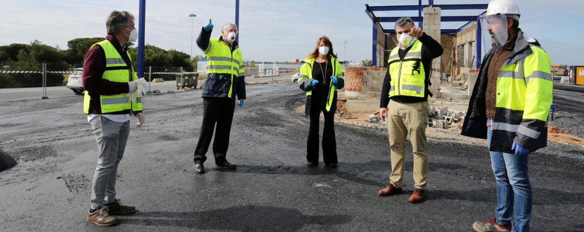 Puerto de Huelva   obra reordenacion accesos muelle sur