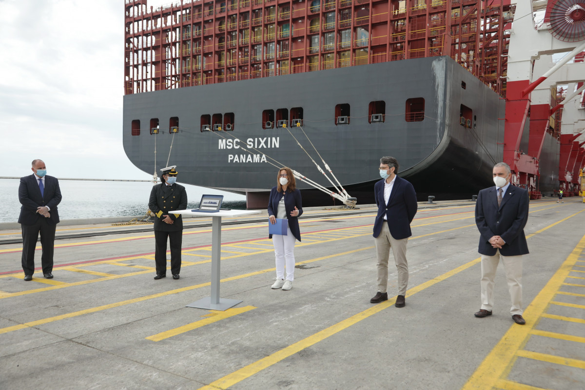 Port de Barcelona   MSC Sixin 2   Conesa