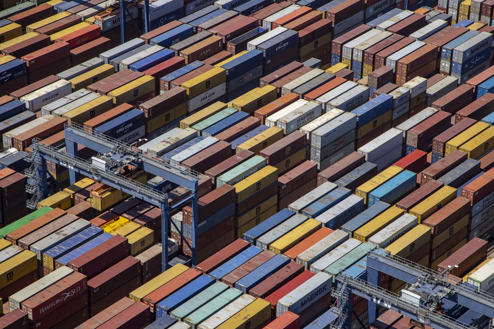 Port de Barcelona   detalle contenedores