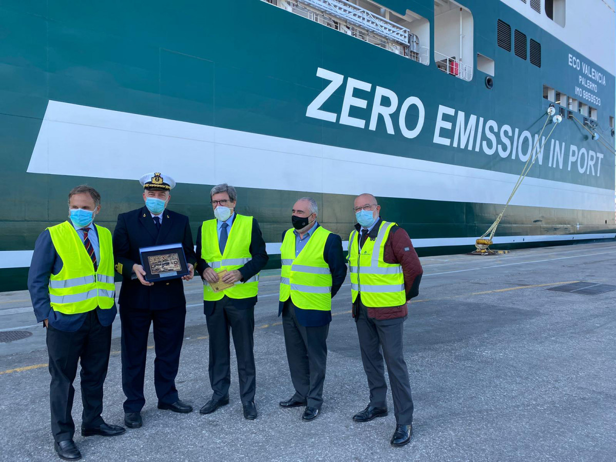 Valenciaport   Recepciou0301n buque cero emisiones Eco Valencia