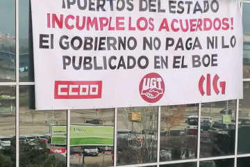 PuertodeTenerifeHuelgadelpersonaldelpuerto