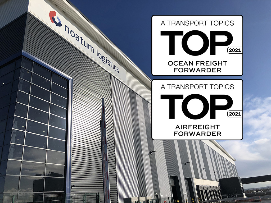 Noatum logistics top 50 transport topics press release