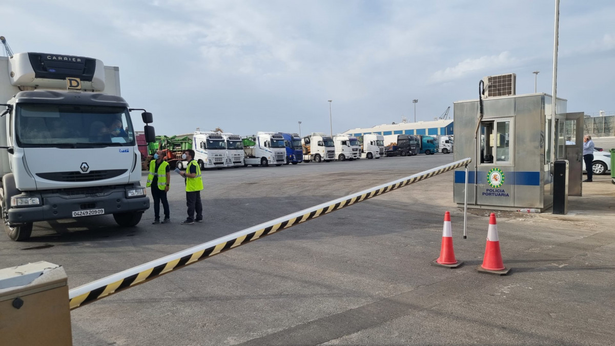Puerto de Almeru00eda   parking Camiones Puesta en Servicio