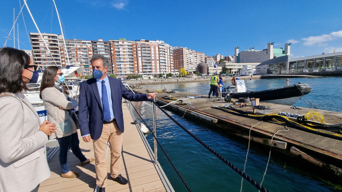 Puerto de Santander  Inicio Obras Rompeolas Puertochico