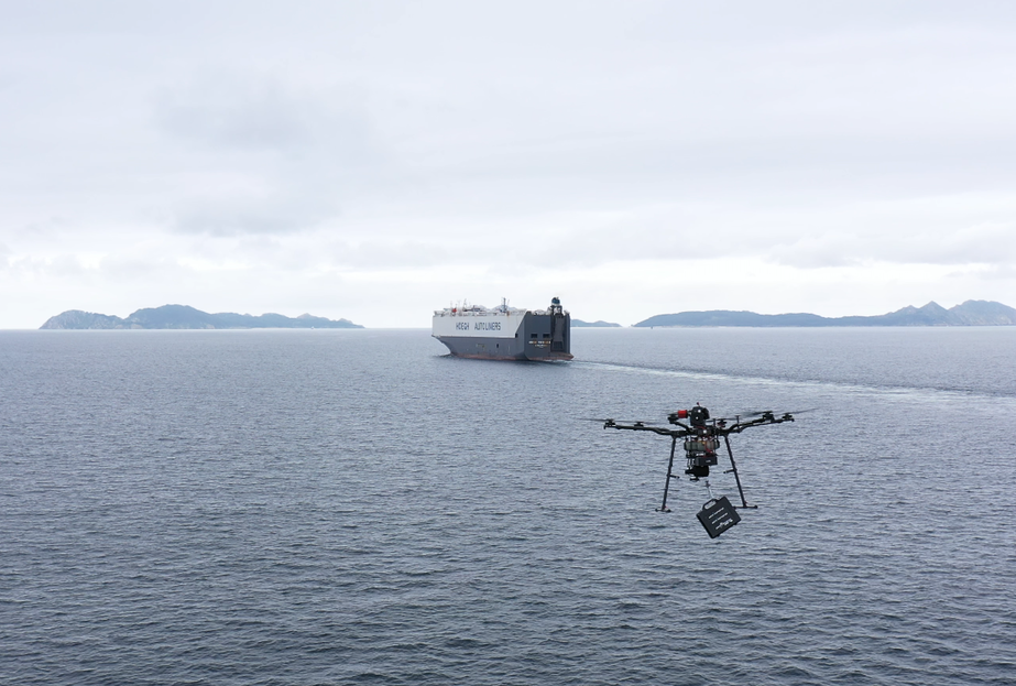 Aerocamaras   dron   barco