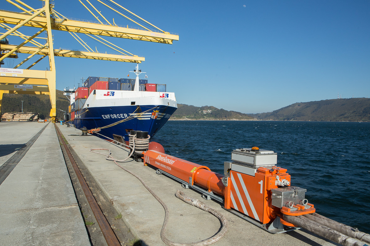 Puerto de Ferrol   amarre   ShoreTension