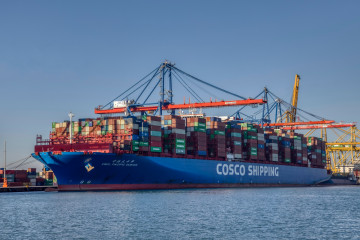 Puerto de Valencia   Cosco   CSCL Pacific Ocean CSP Spain
