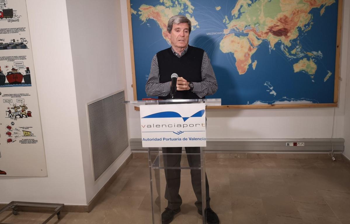 Valenciaport   Aurelio MArtu00ednez   rueda de p