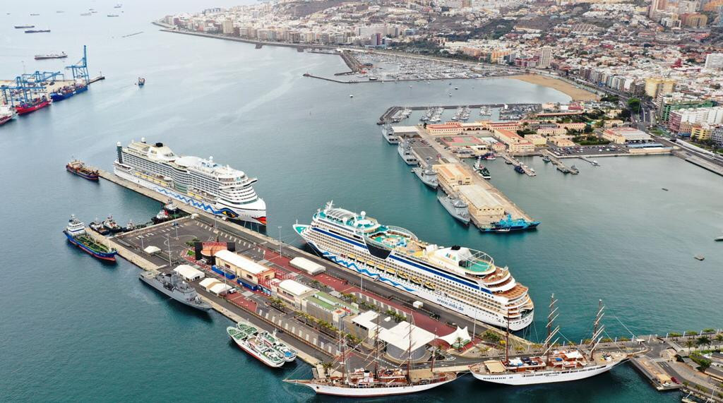 Puerto de Las Palmas   cruceros  may2020