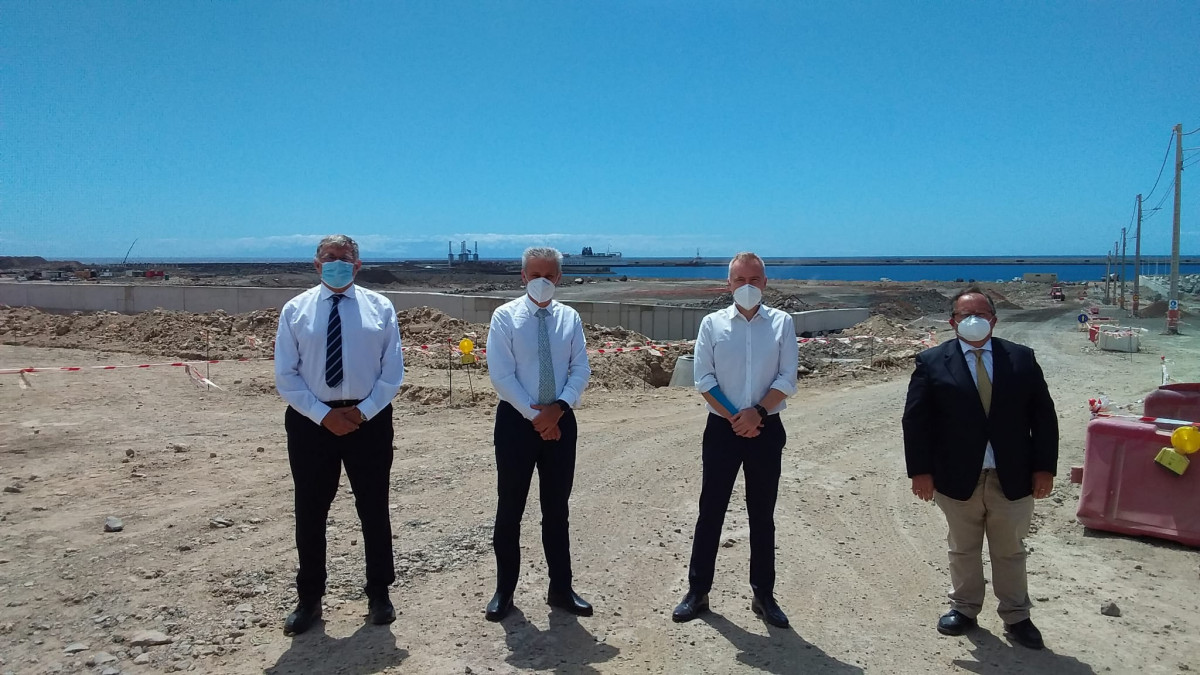 Puertos de Tenerife   visita presidente Puertos del Estado 1