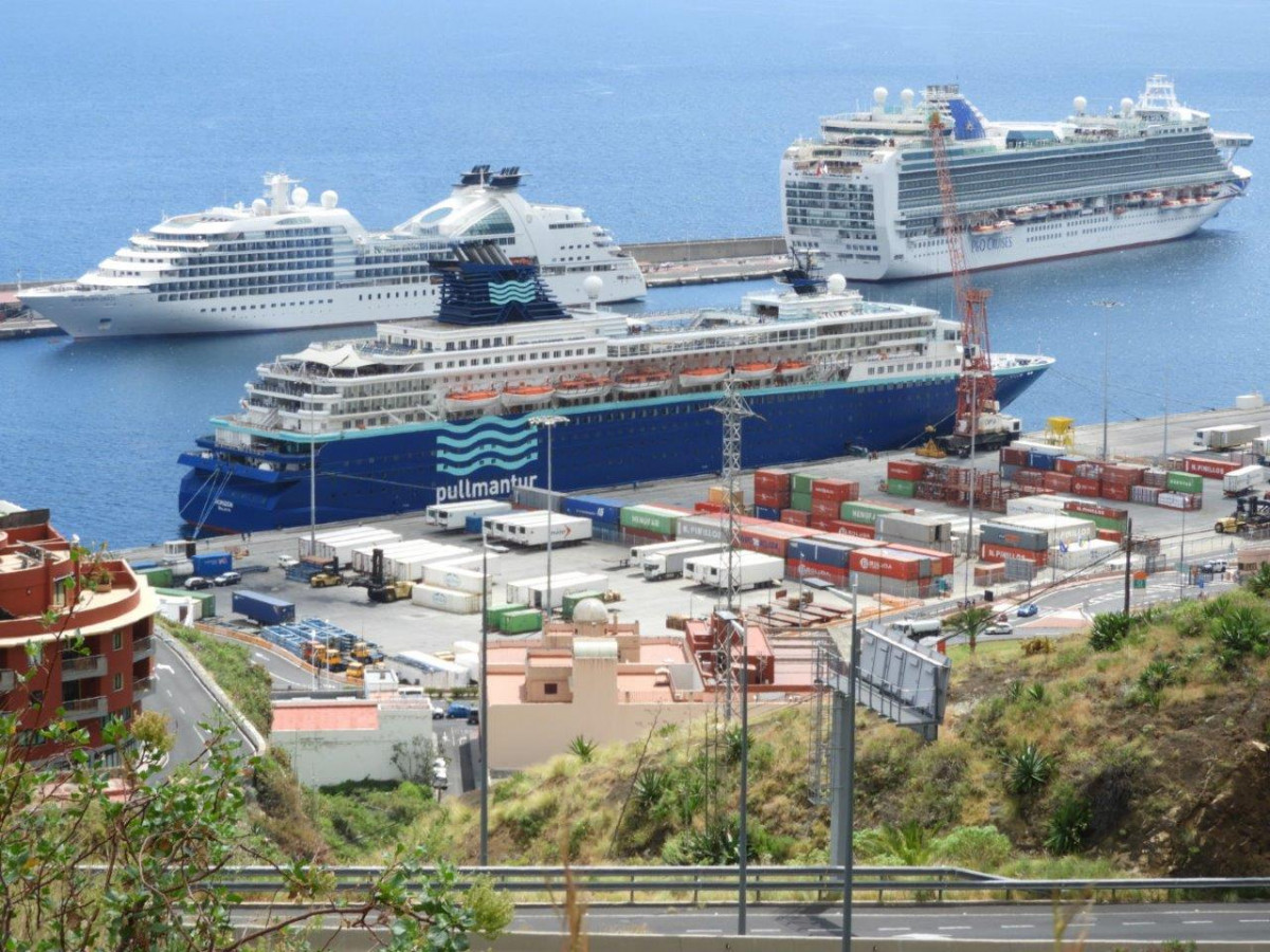 Puerto de La Palma   cruceros