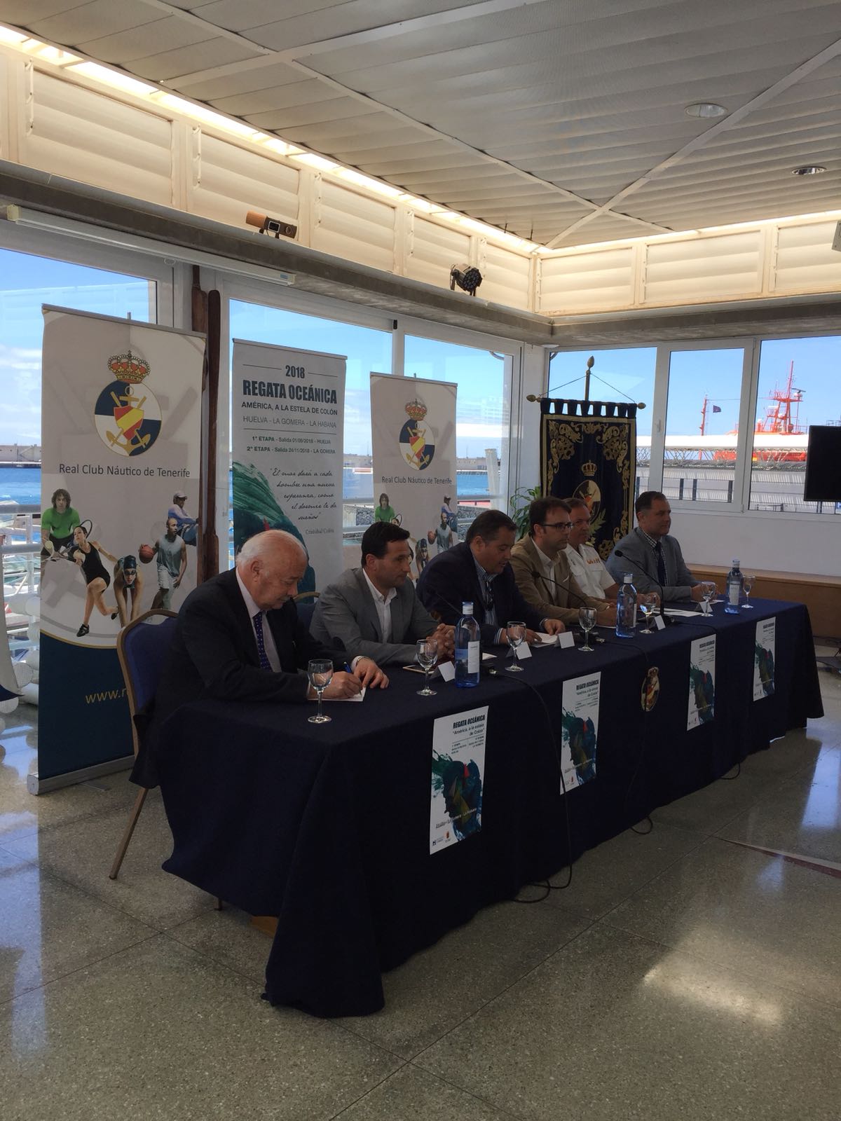 presentacion regata 2018 Huelva-Gomera